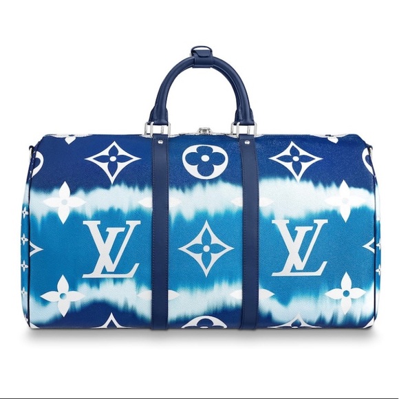 NEW Louis Vuitton M45117 ESCALE KEEPALL BANDOULIÈRE 50 - Picture 5 of 12